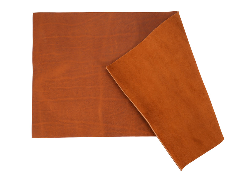 CP 4-5oz Veg Tan Leather - Tooling Leather Sheet - Rawhide Cowhide (12 x 24)